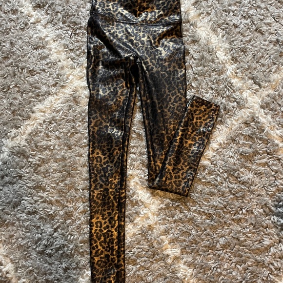 SPANX Faux Leather Leopard Leggings - Picture 4 of 5